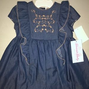 Bonnie baby dress set